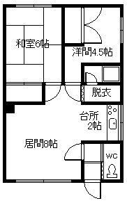 永山8.7ハイツの間取り