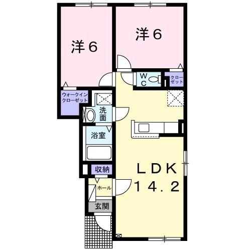 エルシャロームの間取り