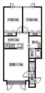 カームハウスの間取り