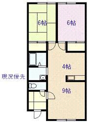 クオレハイツの間取り