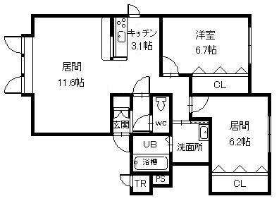 グラティアの間取り