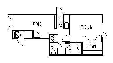 大興開発ビル1Fの間取り