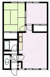 信栄マンションの間取り