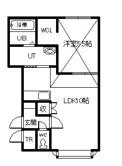 ロイヤルヒルズの間取り