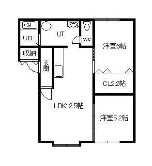 ヒノキ豊栄CDの間取り