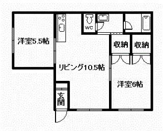 ビームスハイツの間取り