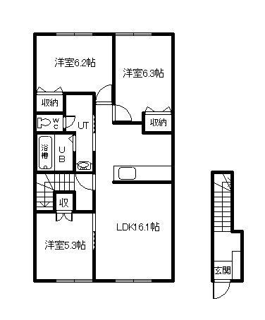 エコハウス4の間取り