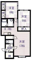 ロイヤルパレスA棟の間取り