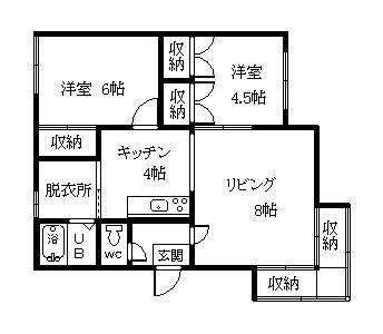 ソレイユの間取り