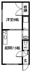 サティ永山の間取り