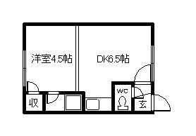 永山グリーンハイツ高橋の間取り