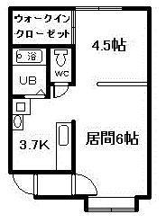 ジャスト93の間取り