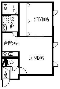 カサブランカの間取り