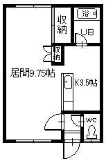 セブンハイツの間取り