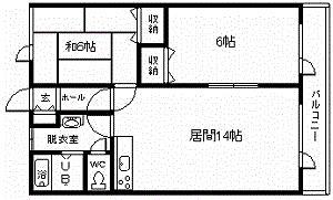 グランビューハイツの間取り