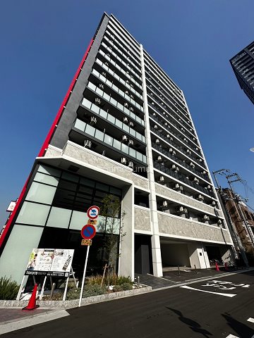 地下鉄御堂筋線大国町駅15階建築3年の外観