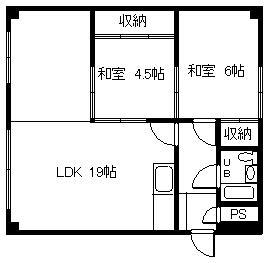 セラコーポC棟の間取り