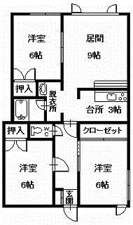 アルファガーデンコート2の間取り