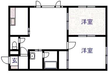 オーベルジュ11の間取り