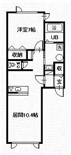 レヴェントンの間取り