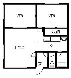 長井ハウスの間取り