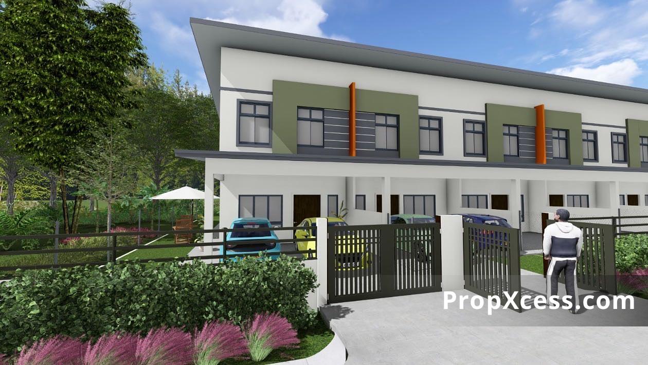 4-Bedroom Terrace / Link for sale in Sabah photo 3