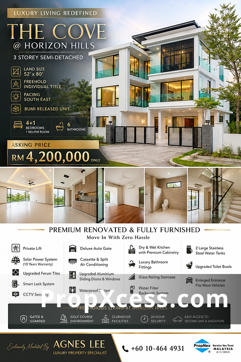 4-Bedroom Semi-Detached for sale in Johor Bahru, Johor photo 5