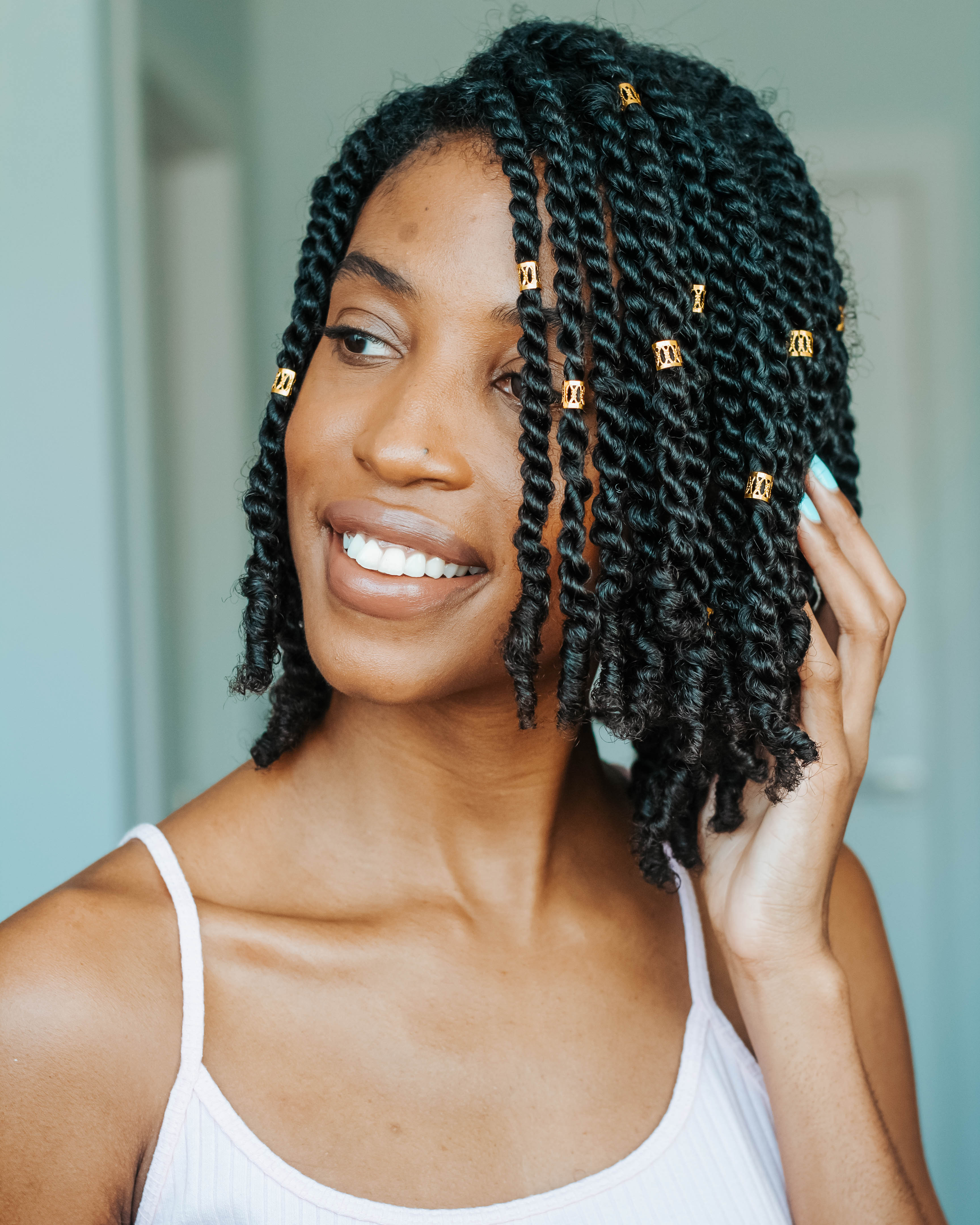 rope braid curls