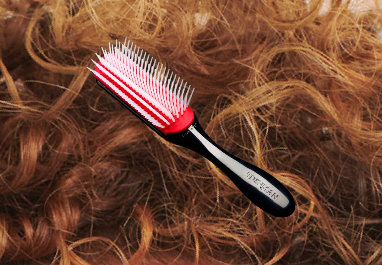 denman travel hair brush