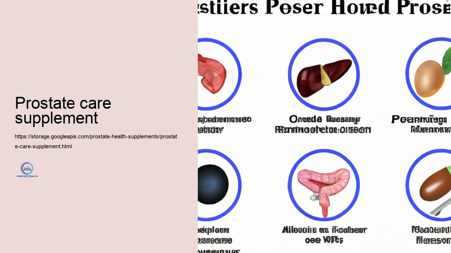 Prospective Adverse impacts and Communications of Prostate Supplements