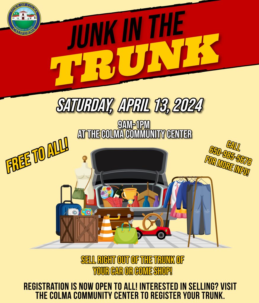 Junk in the Trunk 2024 Town of Colma