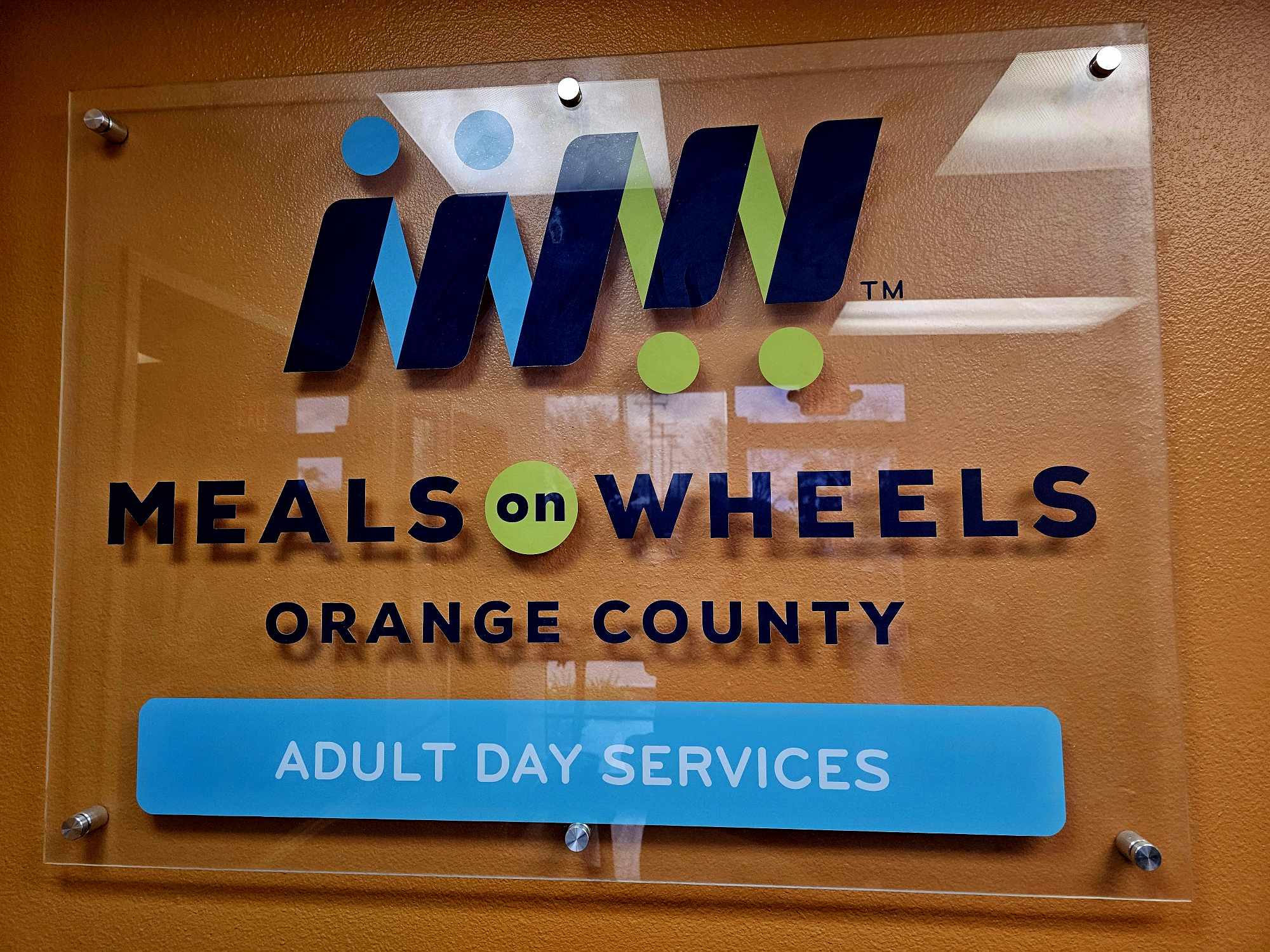 Meals on Wheels plaque