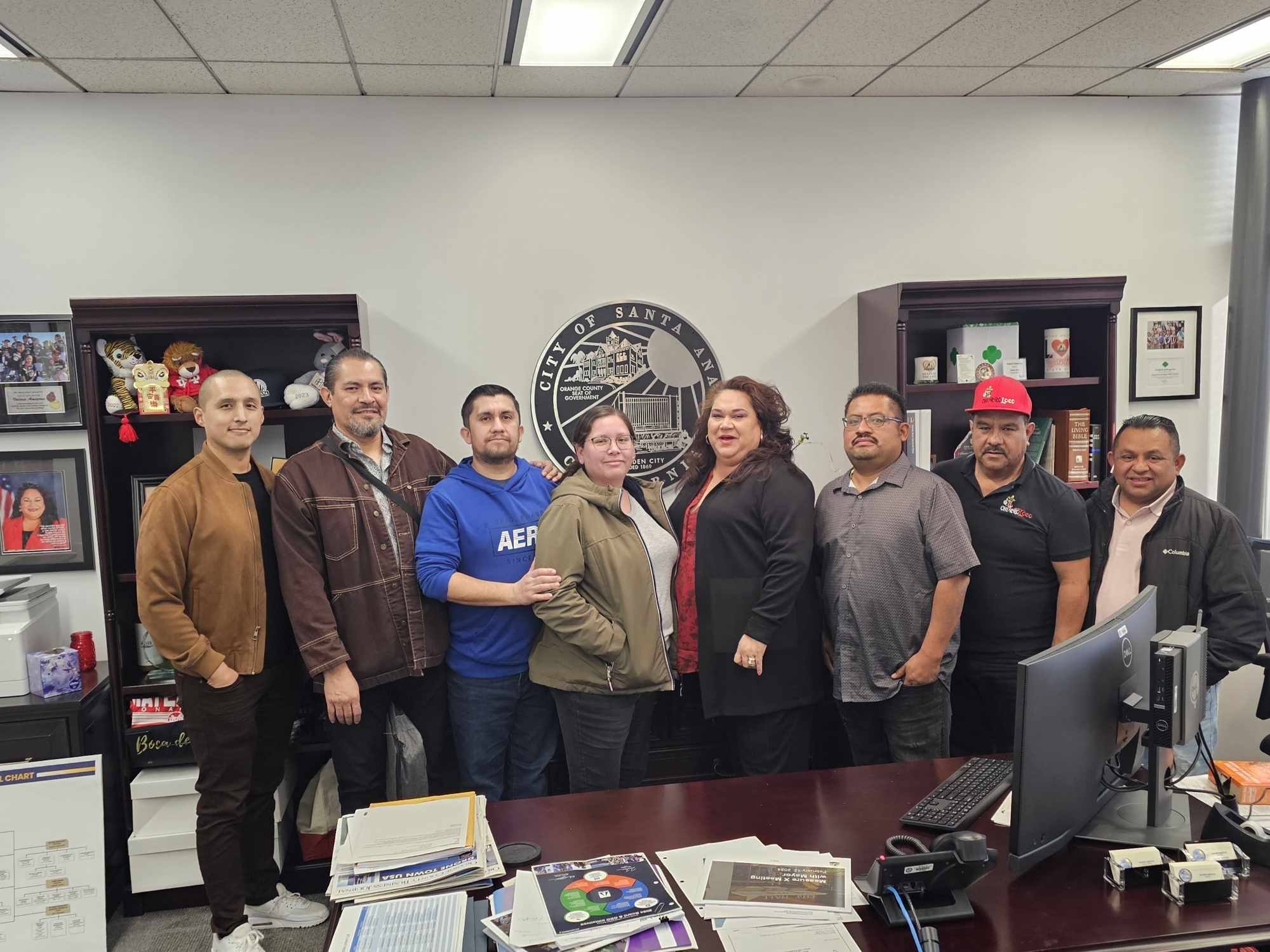 Meeting with Danny Vega and local Food truck vendors