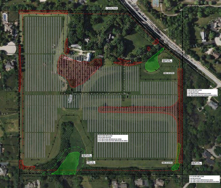 Solar Energy Proposed Site Plan