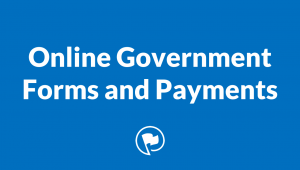 Online Government Forms and Payments