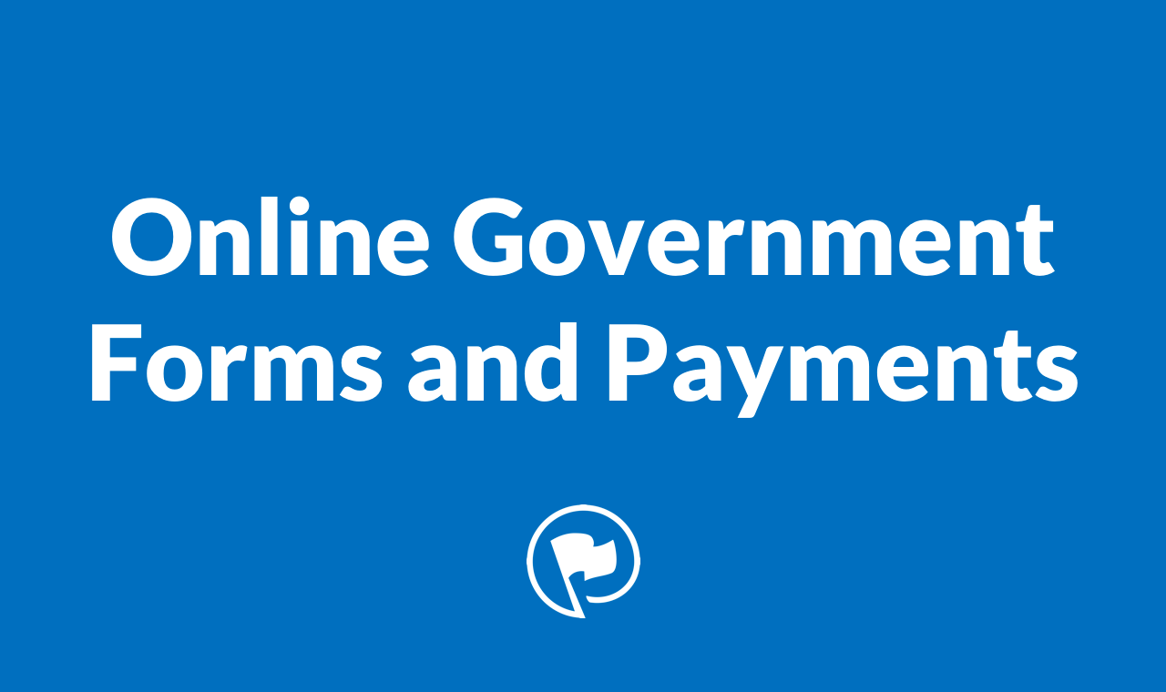 Online Government Forms and Payments