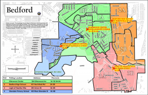 Map Of Bedford Ohio Polling Location Map   City of Bedford, OH