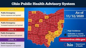 Public Health Advisory Map