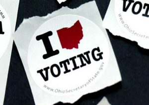 Poll Status - Stickers of voting