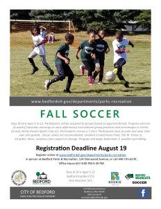 Fall Youth Soccer