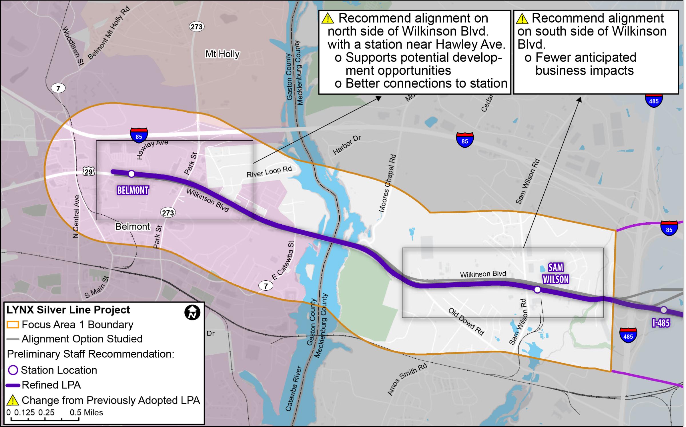 belmont alignment