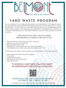 Yard Waste Flyer