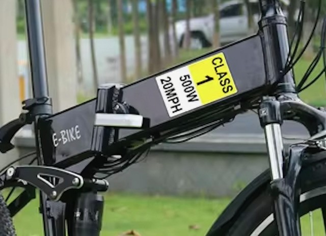 Class 1 e-bike