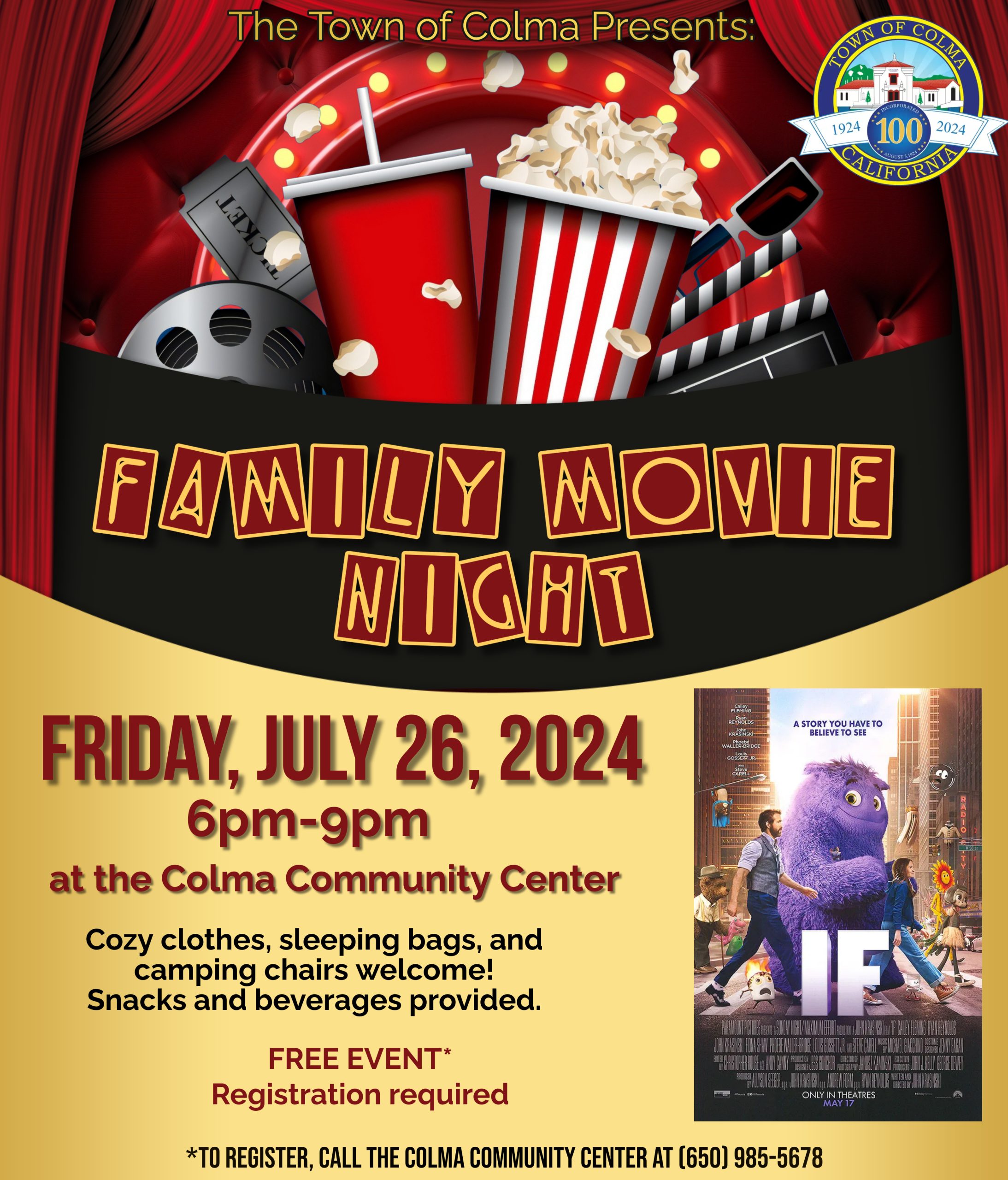 Family Movie Night Flyer