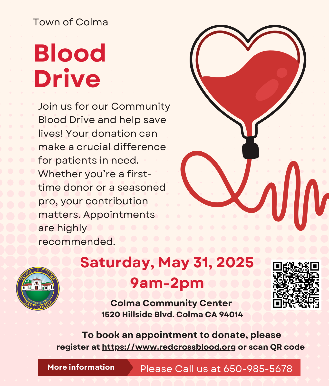 Blood Drive Flyer