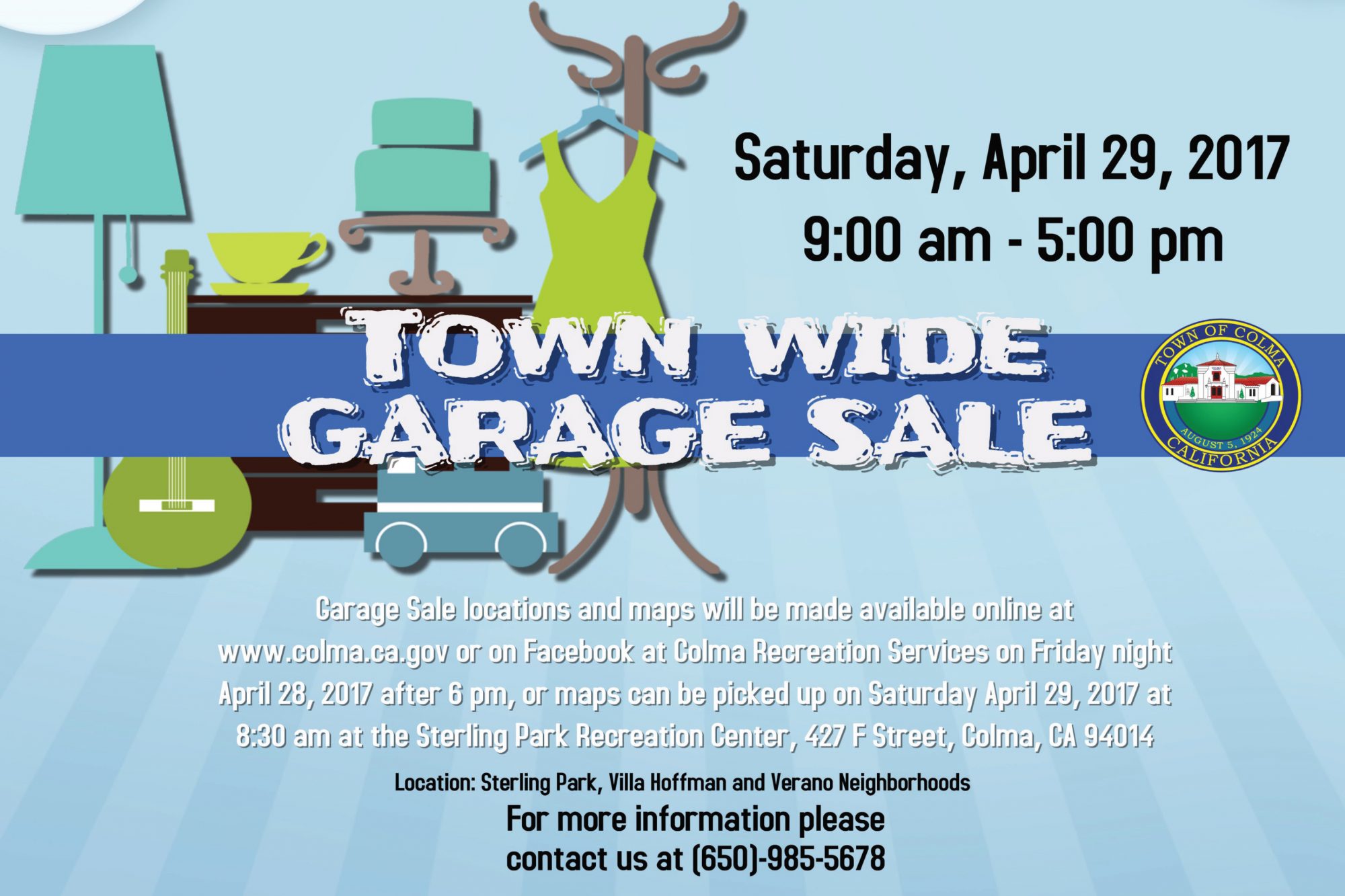 Town Wide Garage Sale Town of Colma