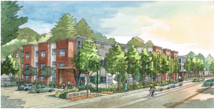 rendering of colma veterans village