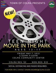 Movie in the Park Flyer