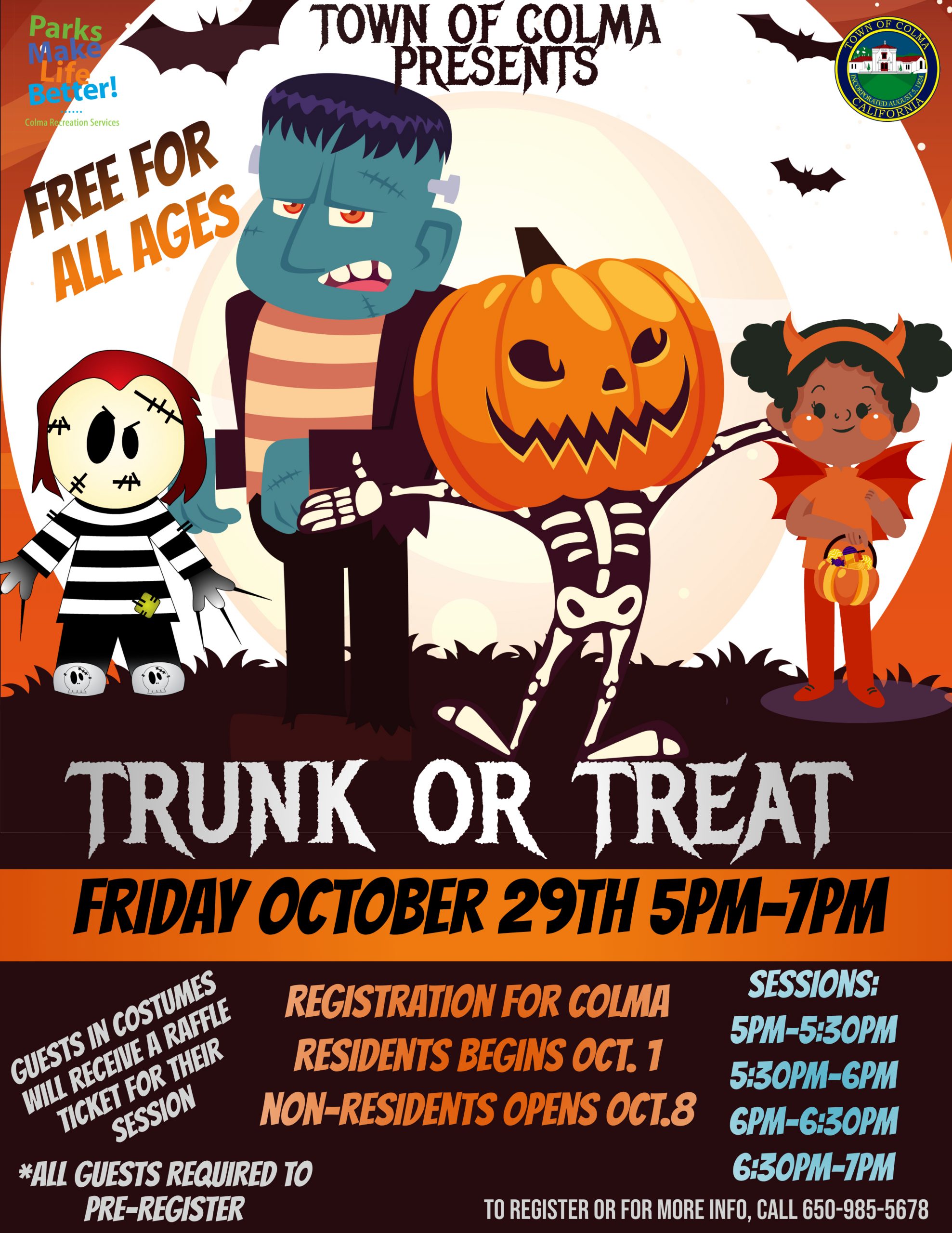 Trunk or Treat flyer