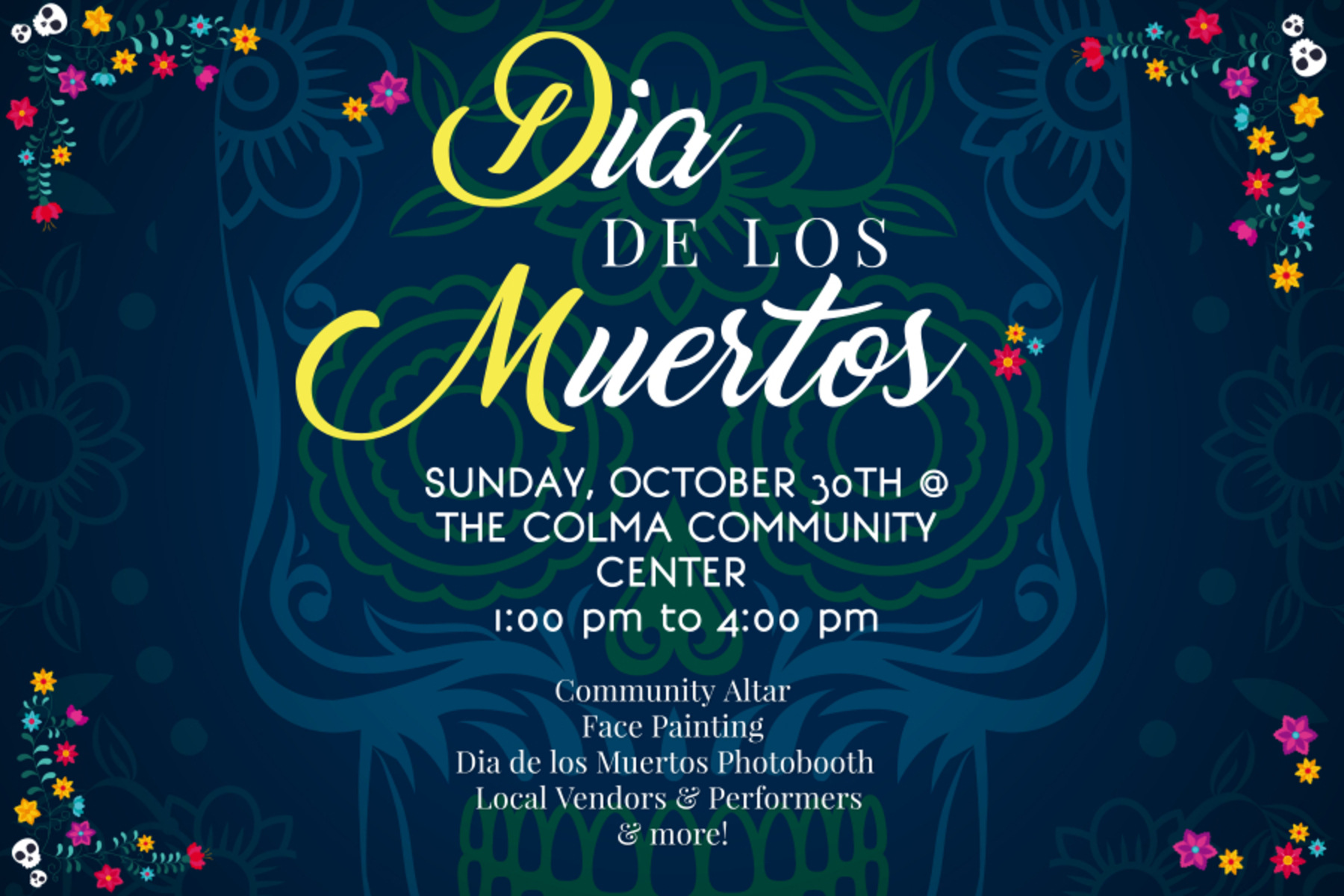 Day of the Dead flyer